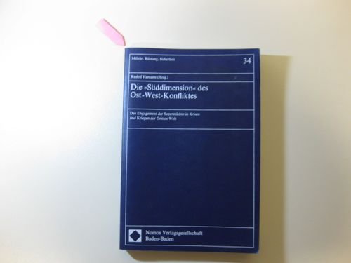 Die -Süddimension- des Ost-West-Konfliktes Law