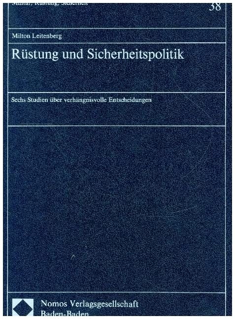 Product Image: Rüstung und Sicherheitspolitik