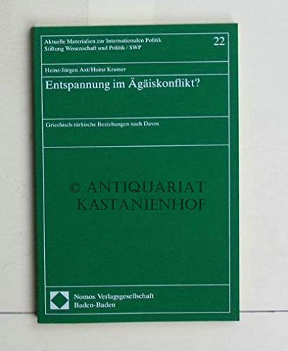 Entspannung im Ägäiskonflikt?: Griechisch-türkische Beziehungen nach Davos (Aktuelle Materialien zur Internationalen Politik) Law