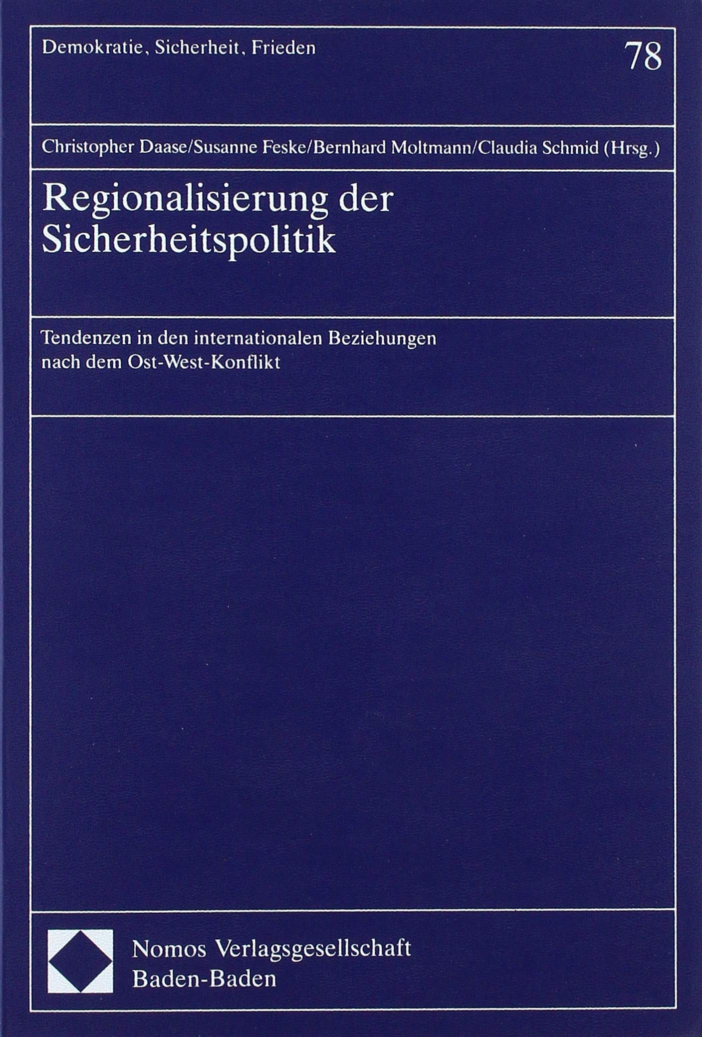 Regionalisierung der Sicherheitspolitik Law