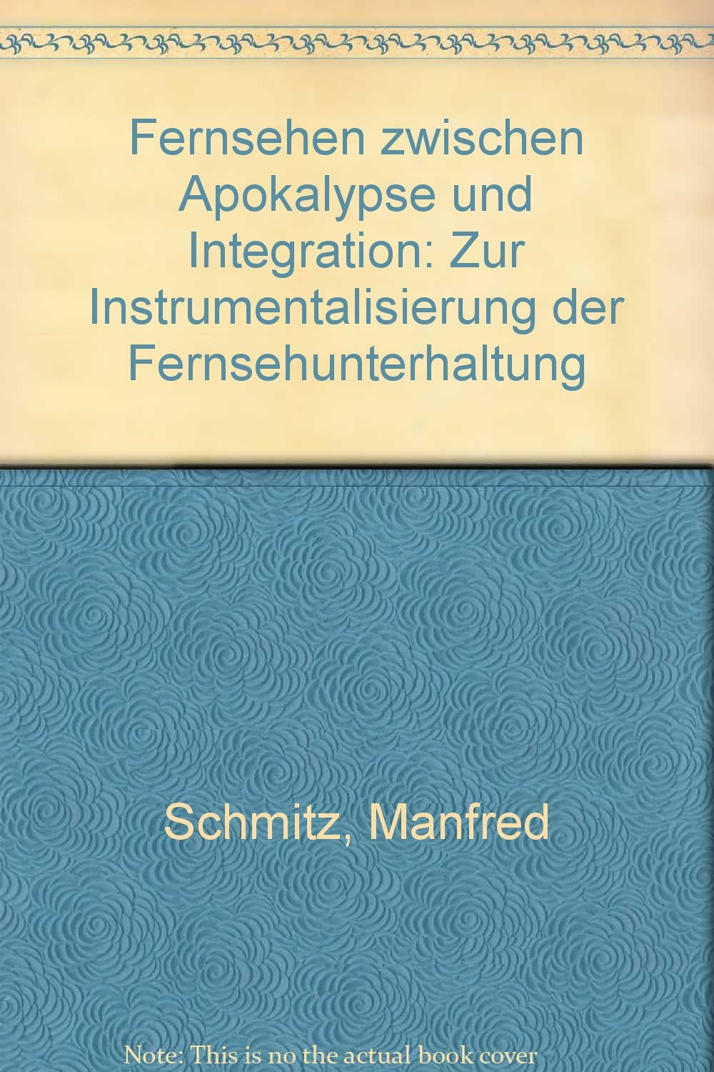 Fernsehen zwischen Apokalypse und Integration: Zur Instrumentalisierung der Fernsehunterhaltung Law