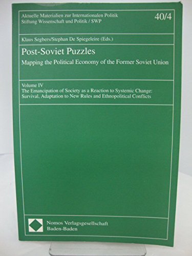 Post-Soviet Puzzles: Mapping the Political Economy of the Former Soviet Union (Aktuelle Materialien zur Internationalen Politik) Law