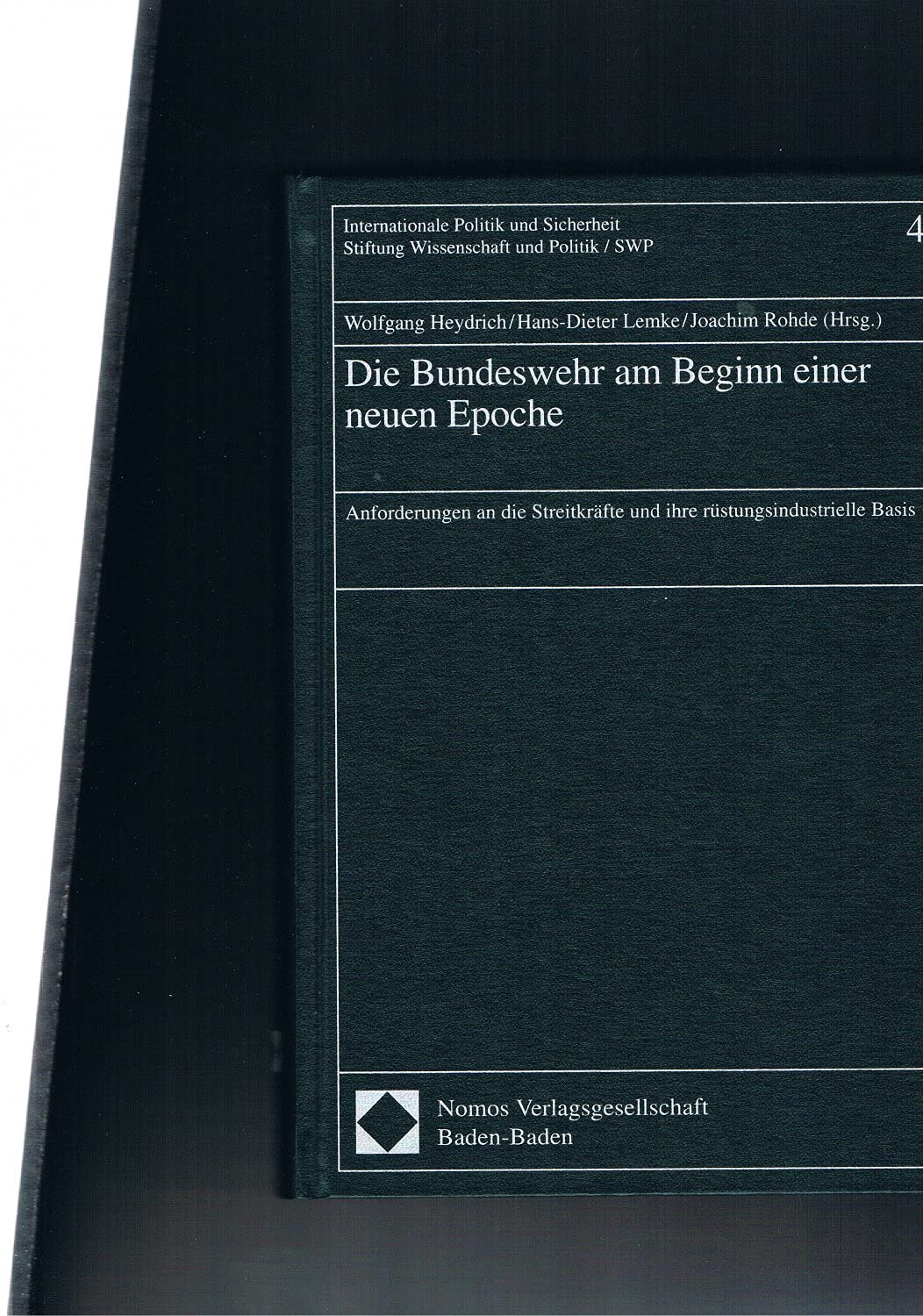 Die Bundeswehr am Beginn einer neuen Epoche Law