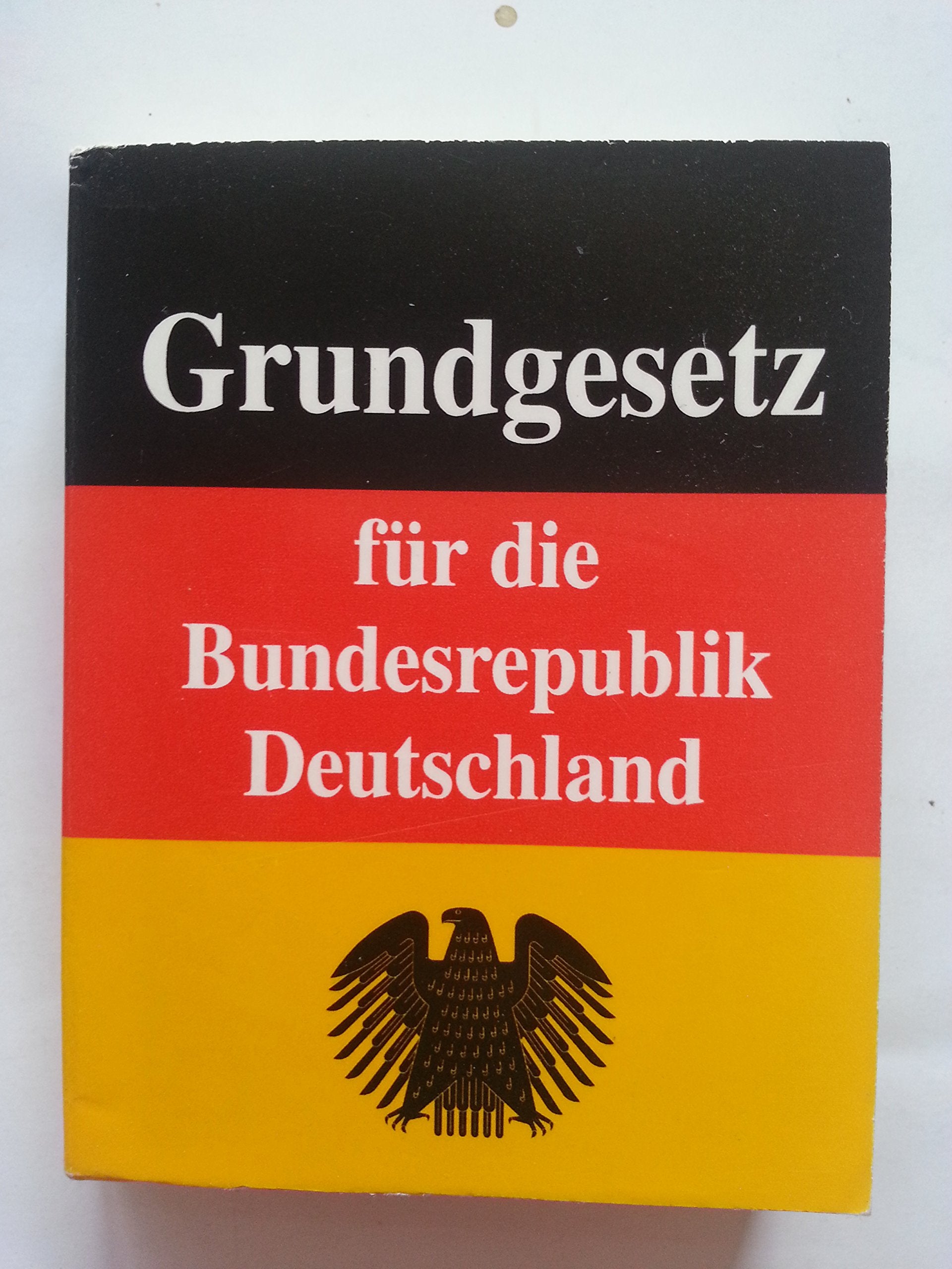 Grundgesetz für die Bundesrepublik Deutschland (Nomos) Law
