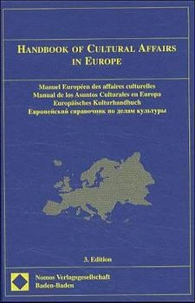 WIESAND, HANDB. OF CULTURAL AFFAIRS IN EUROPE - 3. AUFL.: Initiated by the Council of Europe (CDCC) with support from the Foreign Office of the ... the Robert-Bosch-Foundation . . . Law