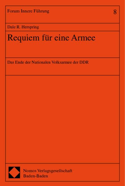 Requiem für eine Armee: Das Ende der Nationalen Volksarmee der DDR Law