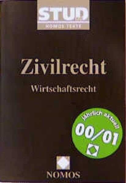 Öffentliches Recht /Strafrecht /Zivilrecht 2000/01 / Zivilrecht /Wirtschaftsrecht Law