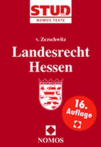Landesrecht Hessen: STUD.JUR Nomos Texte Law