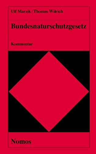 Bundesnaturschutzgesetz. Kommentar Law