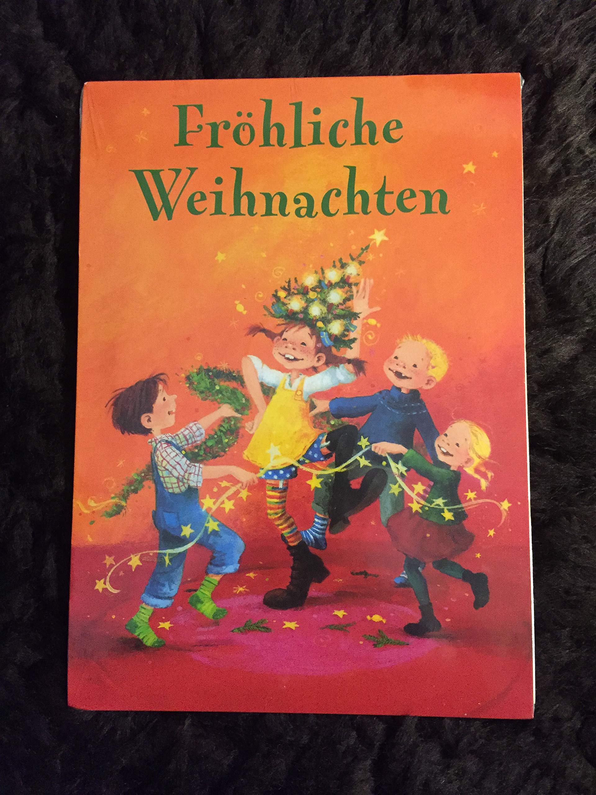 Weihnachtskarte "Pippi Langstrumpf feiert Weihnachten": LesungMindestbestellmenge 5 Expl. Novels & Short Stories