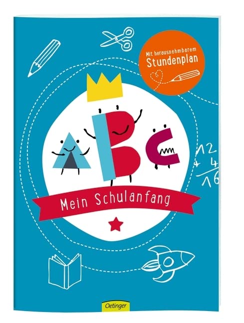 Mein Schulanfangsheft: DIN A5, 36 Seiten (ABC Mein Schulanfang) Children's books