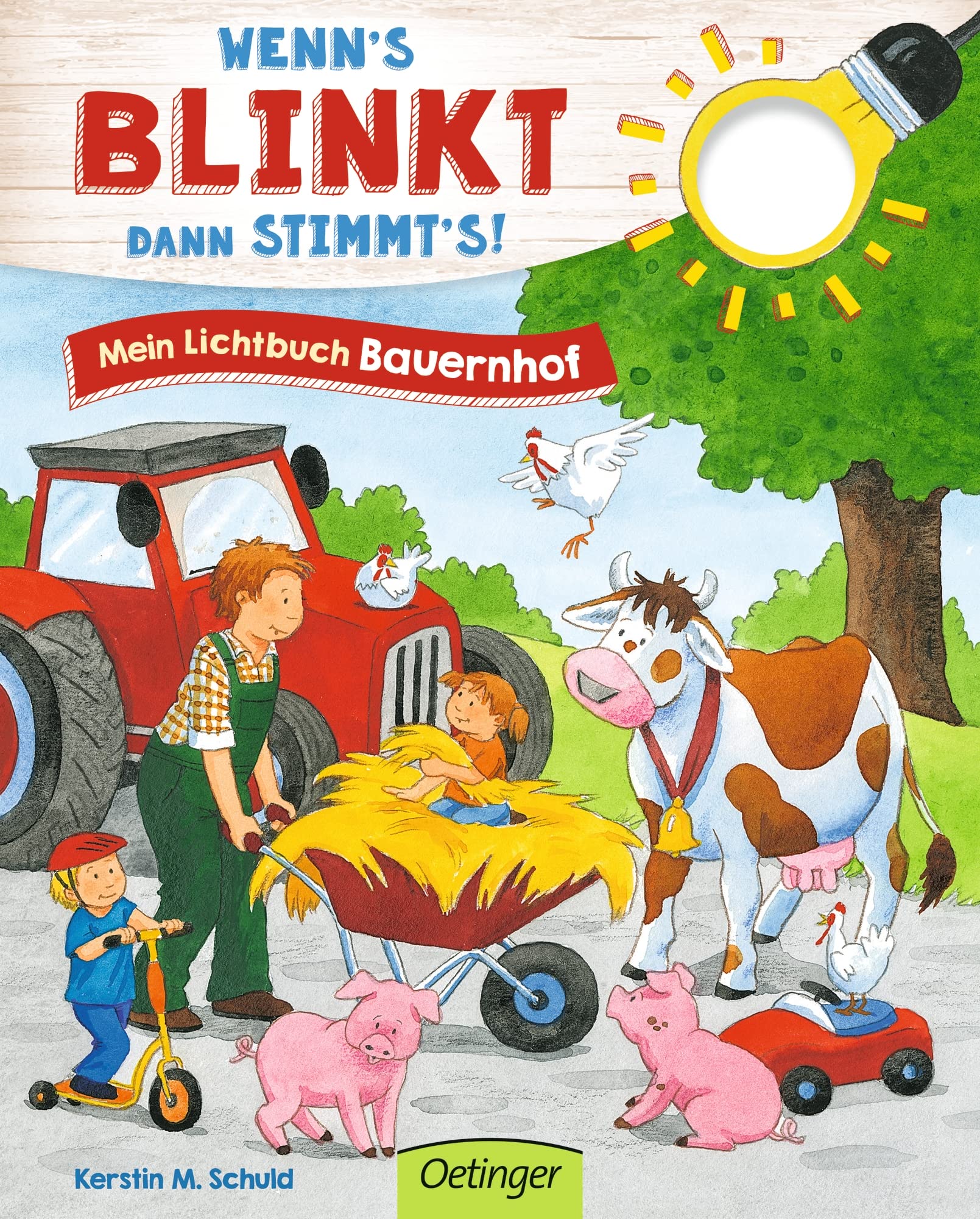 Wenn's blinkt, dann stimmt's! Mein Lichtbuch Bauernhof Children's books