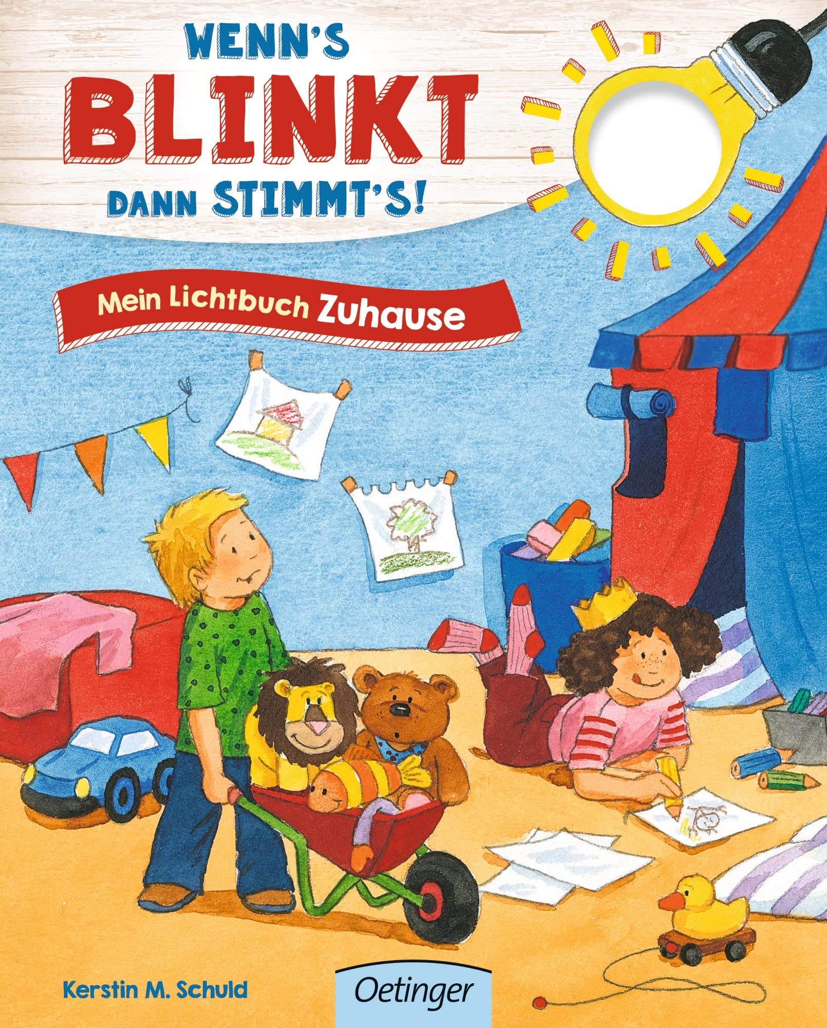 Wenn's blinkt, dann stimmt's! Mein Lichtbuch Zuhause Children's books