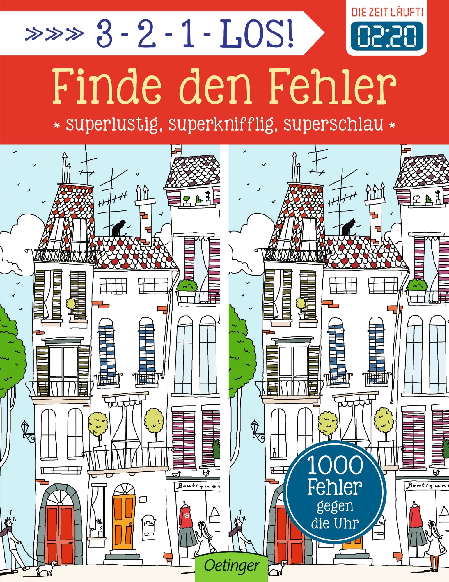 3-2-1-LOS! Finde den Fehler Children's books