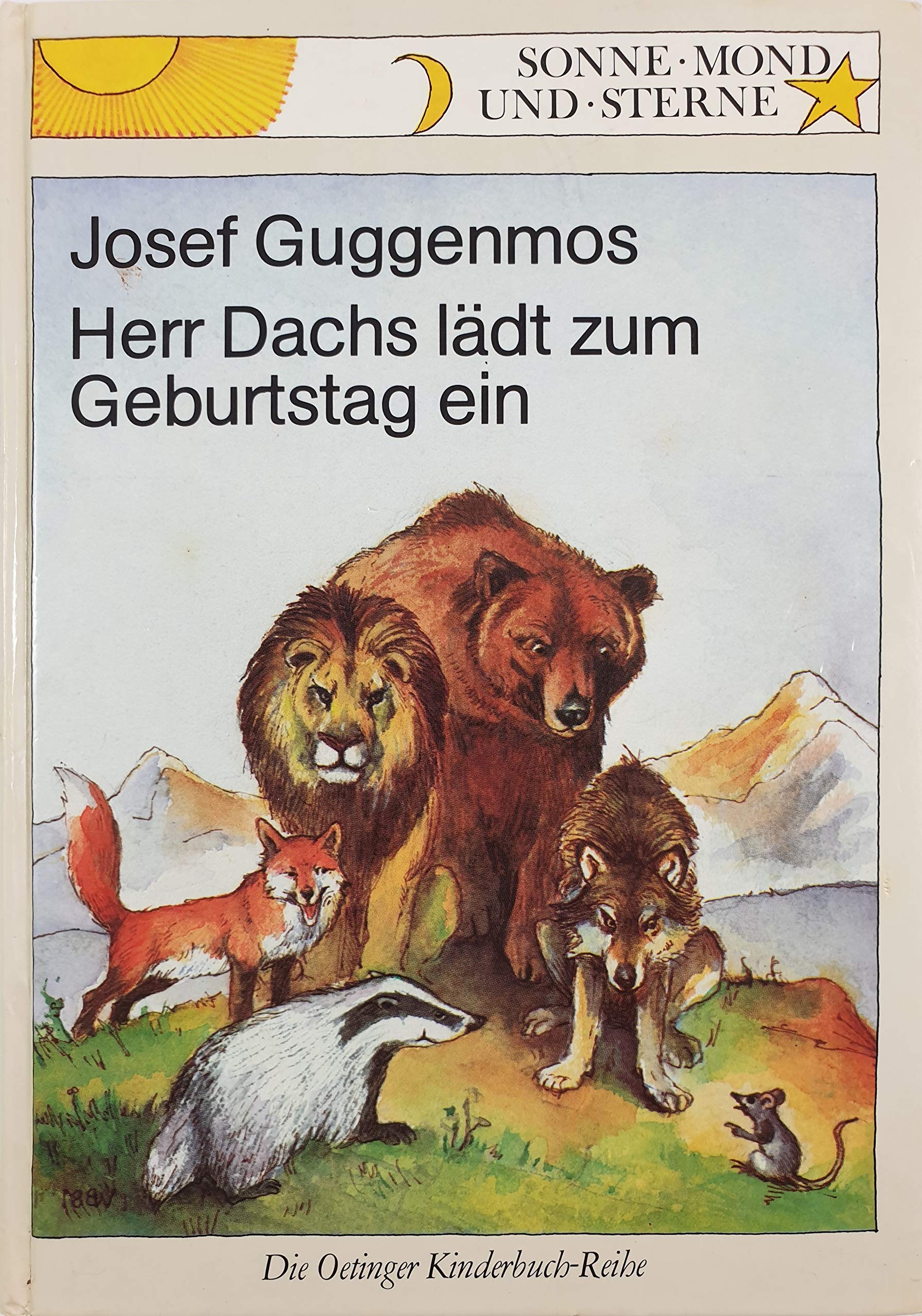 Herr Dachs lädt zum Geburtstag ein Books