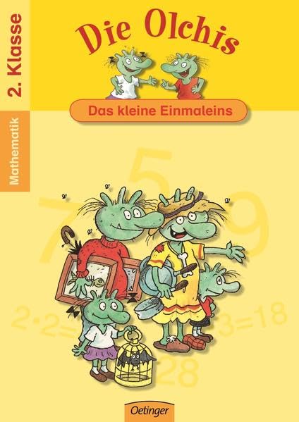 Die Olchis. Das kleine Einmaleins: 2. Klasse Learning & Reference