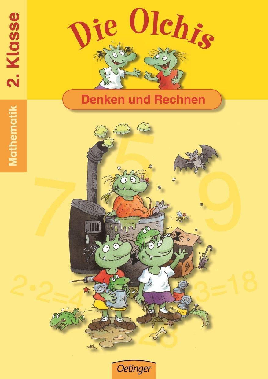 Die Olchis. Denken und rechnen: Spielend leicht lernen - Mathematik 2. Klasse Leisure & Fun