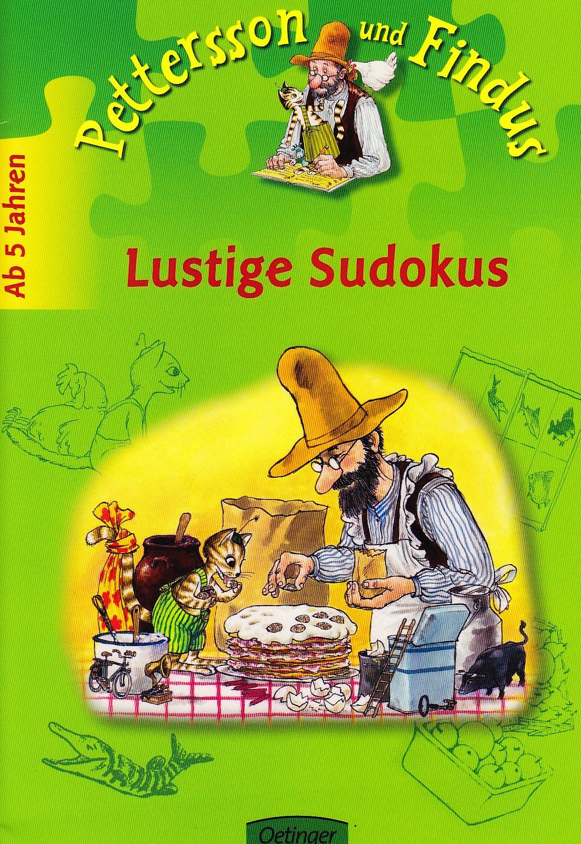 Pettersson und Findus. Lustige Sudokus: Beschäftigungsheft Leisure & Fun