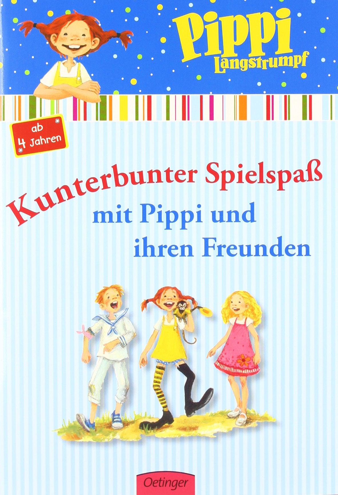 Pippi Langstrumpf. Kunterbunter Spielspaß mit Pippi und ihren Freunden (Spielend leicht lernen) Tiptoi & Games