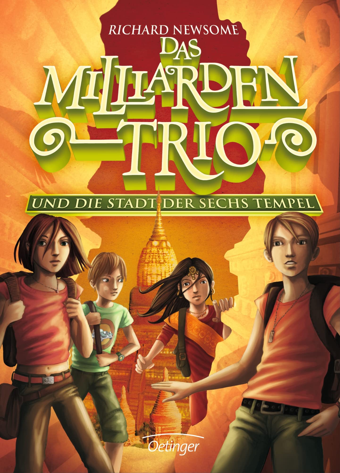 Das Milliarden-Trio 2. Das Milliarden-Trio und die Stadt der sechs Tempel Novels & Short Stories