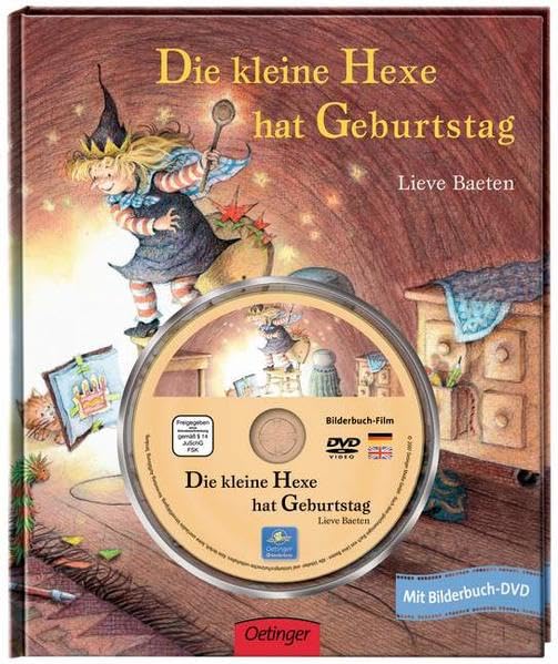 Die kleine Hexe hat Geburtstag: mit Bilderbuch-DVD Children's books