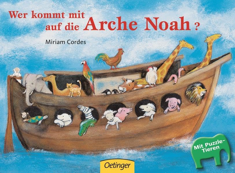 Wer kommt mit auf die Arche Noah?: Puzzlebuch Children's books