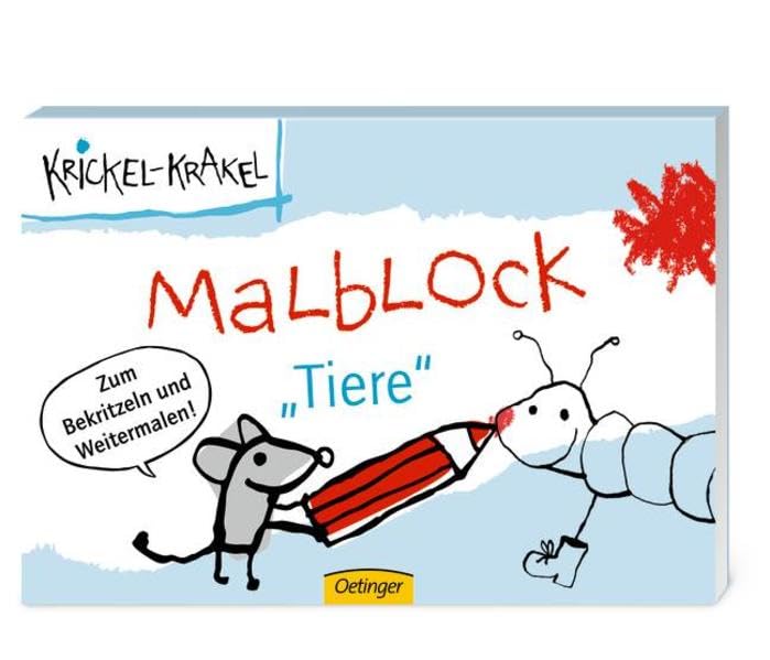 Product Image: Krickel-Krakel Malblockbuch Tiere