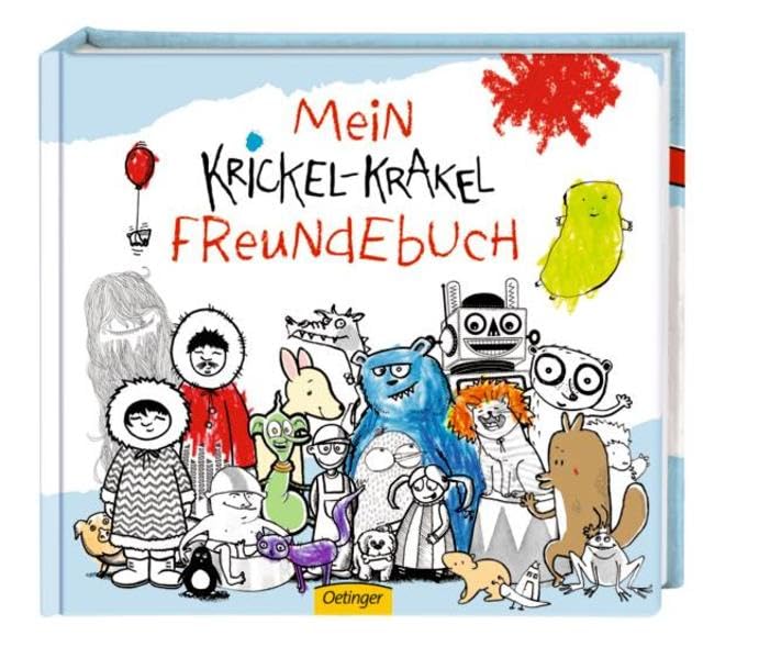 Krickel-Krakel Freundebuch Children's books