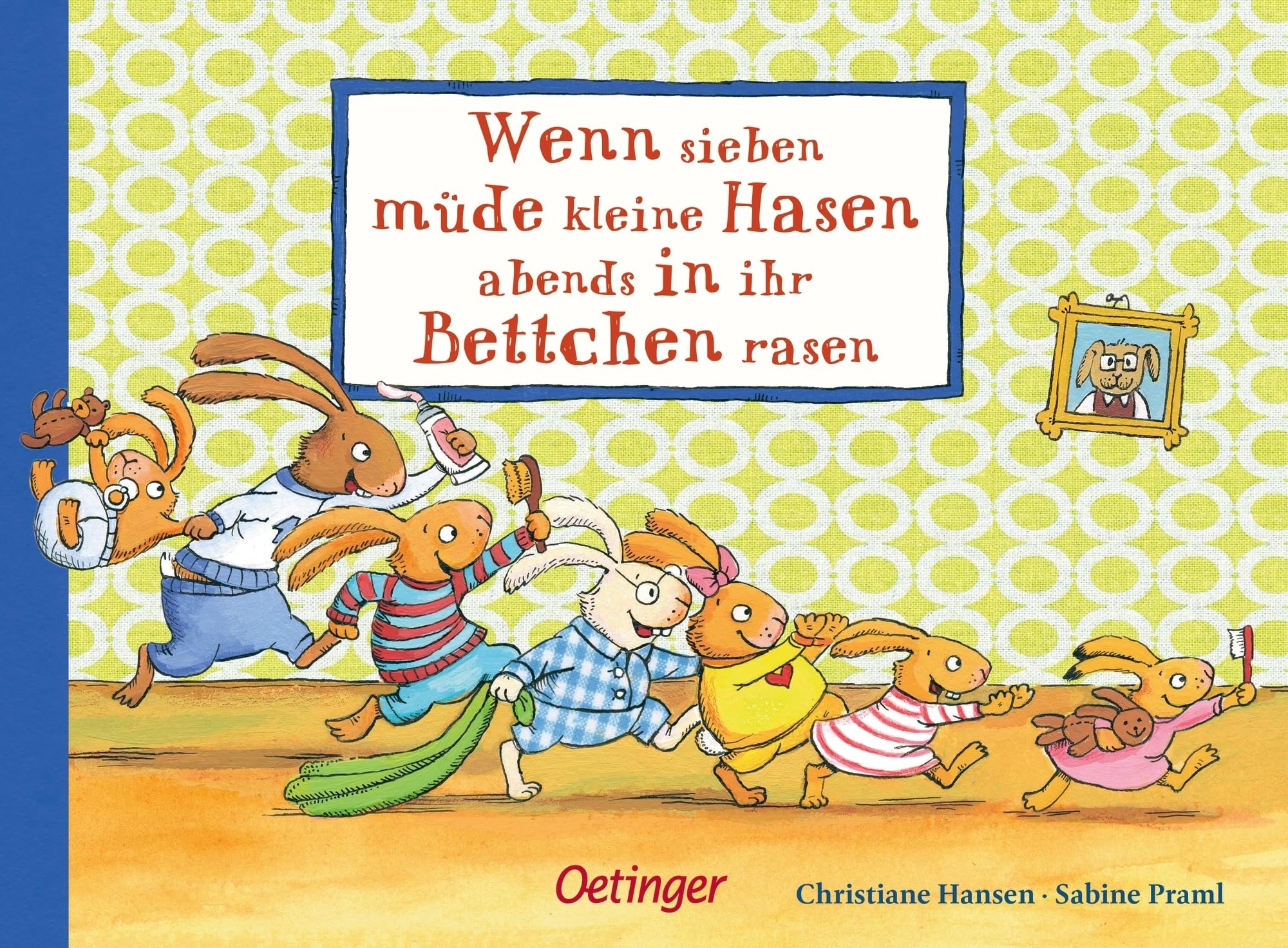 Wenn sieben müde kleine Hasen abends in ihr Bettchen rasen Poetry