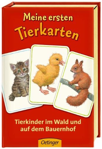 Meine ersten Tierkarten. Tierkinder im Wald und auf dem Bauernhof Children's books