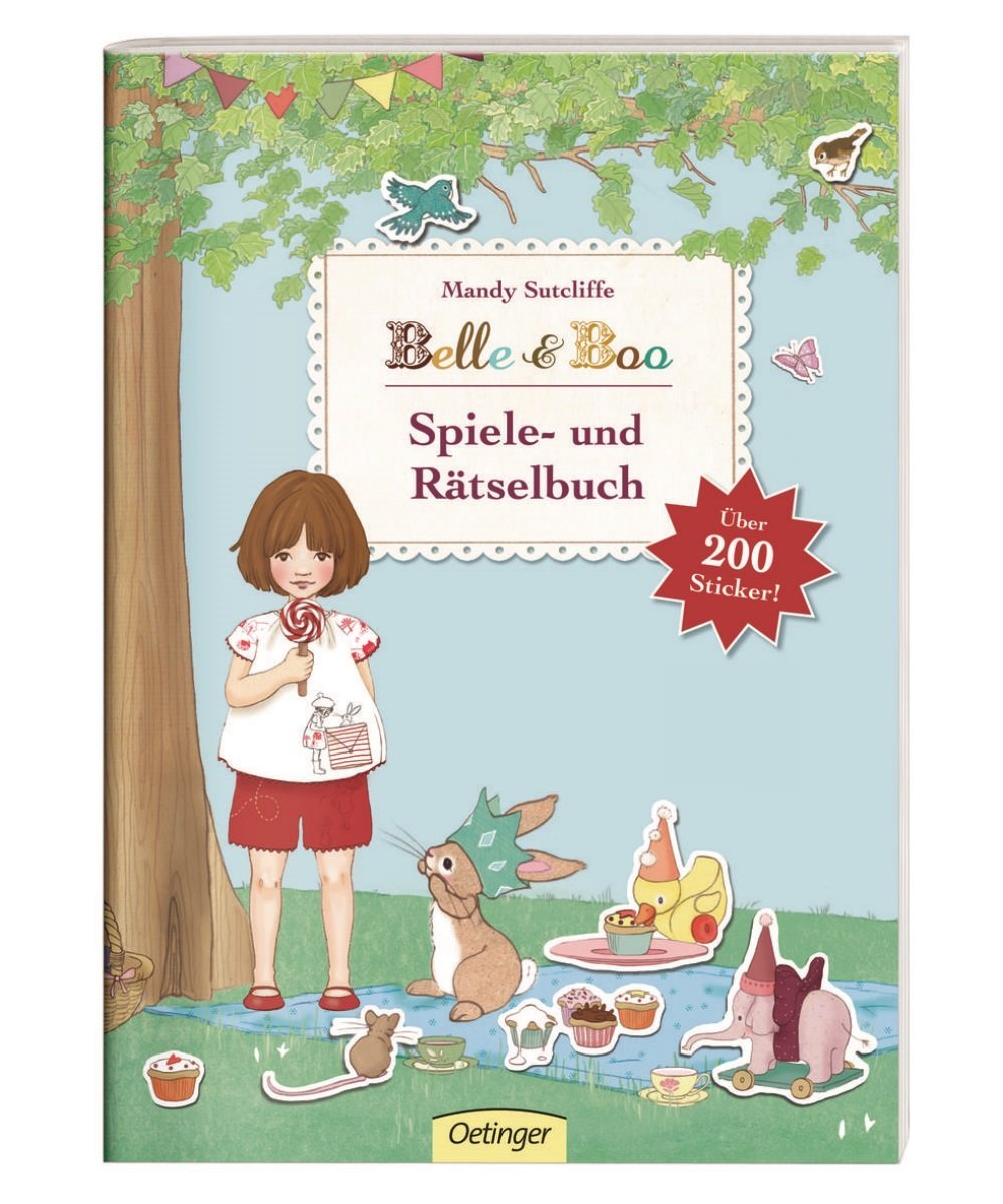 Belle & Boo. Spiele- und Rätselbuch: Über 200 Sticker Tiptoi & Games
