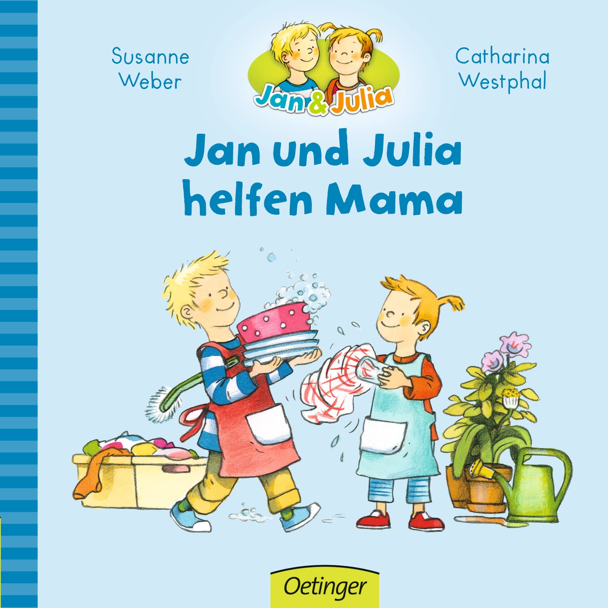 Jan und Julia helfen Mama Children's books