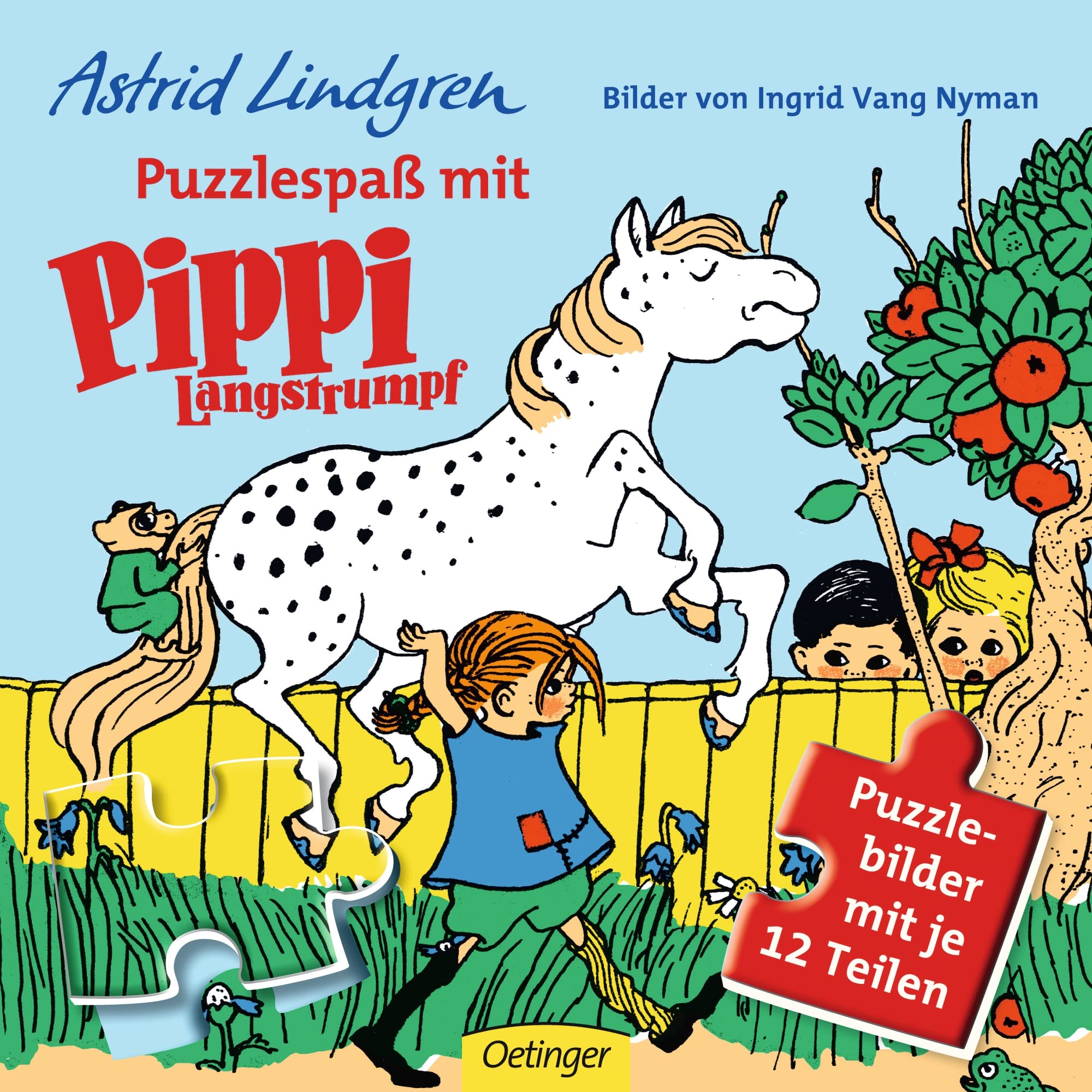 Puzzlespaß mit Pippi Langstrumpf Children's books