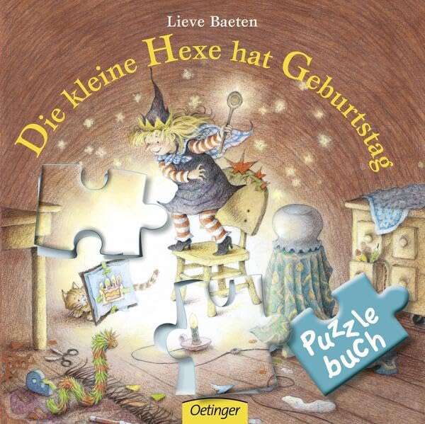Die kleine Hexe hat Geburtstag - Puzzlebuch Tiptoi & Games