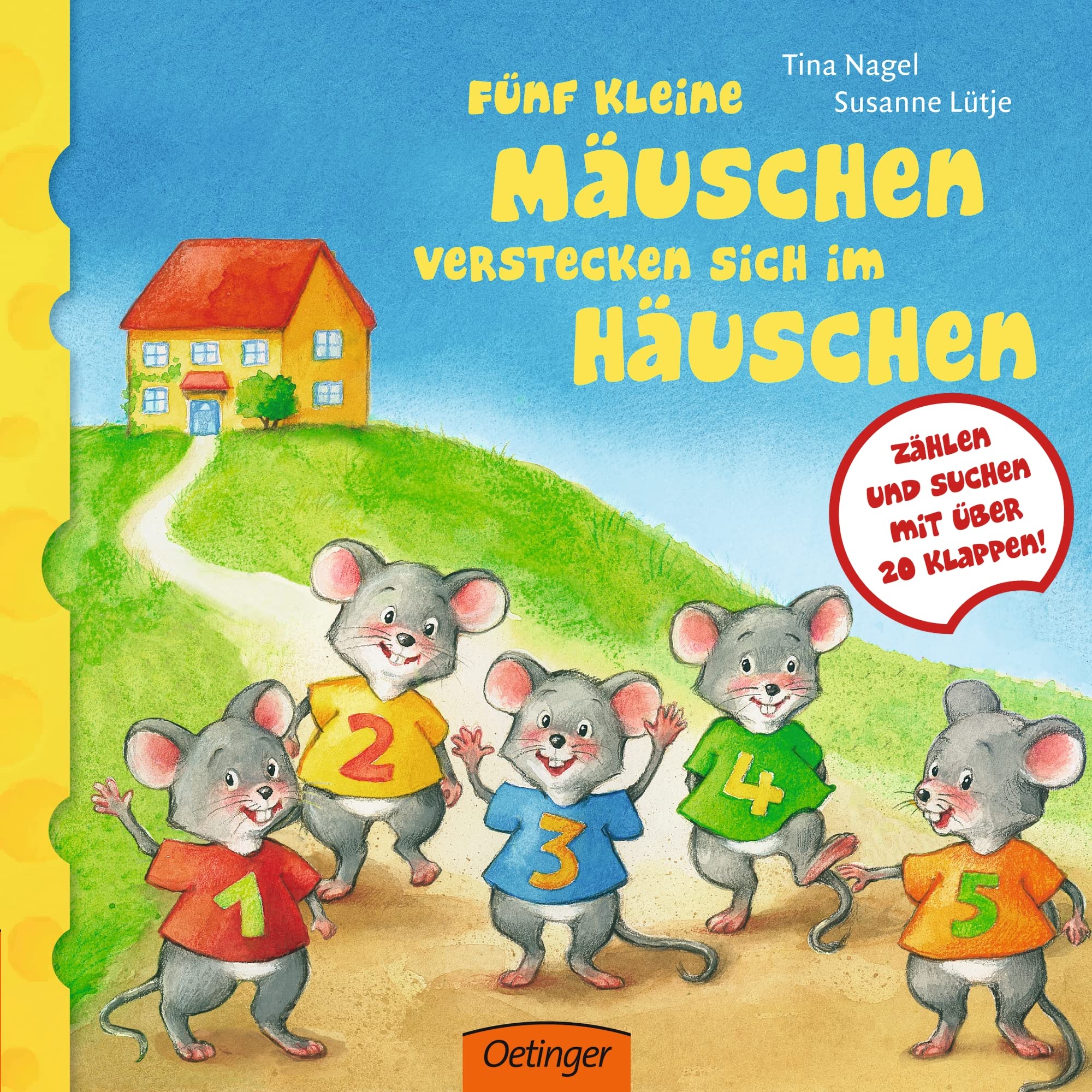 Fünf kleine Mäuschen verstecken sich im Häuschen: Zählen und Suchen Non-fiction