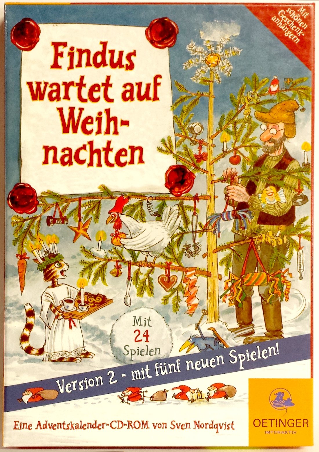 Findus wartet auf Weihnachten PC