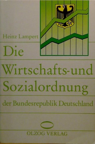 Die Wirtschafts- und Sozialordnung der Bundesrepublik Deutschland Books