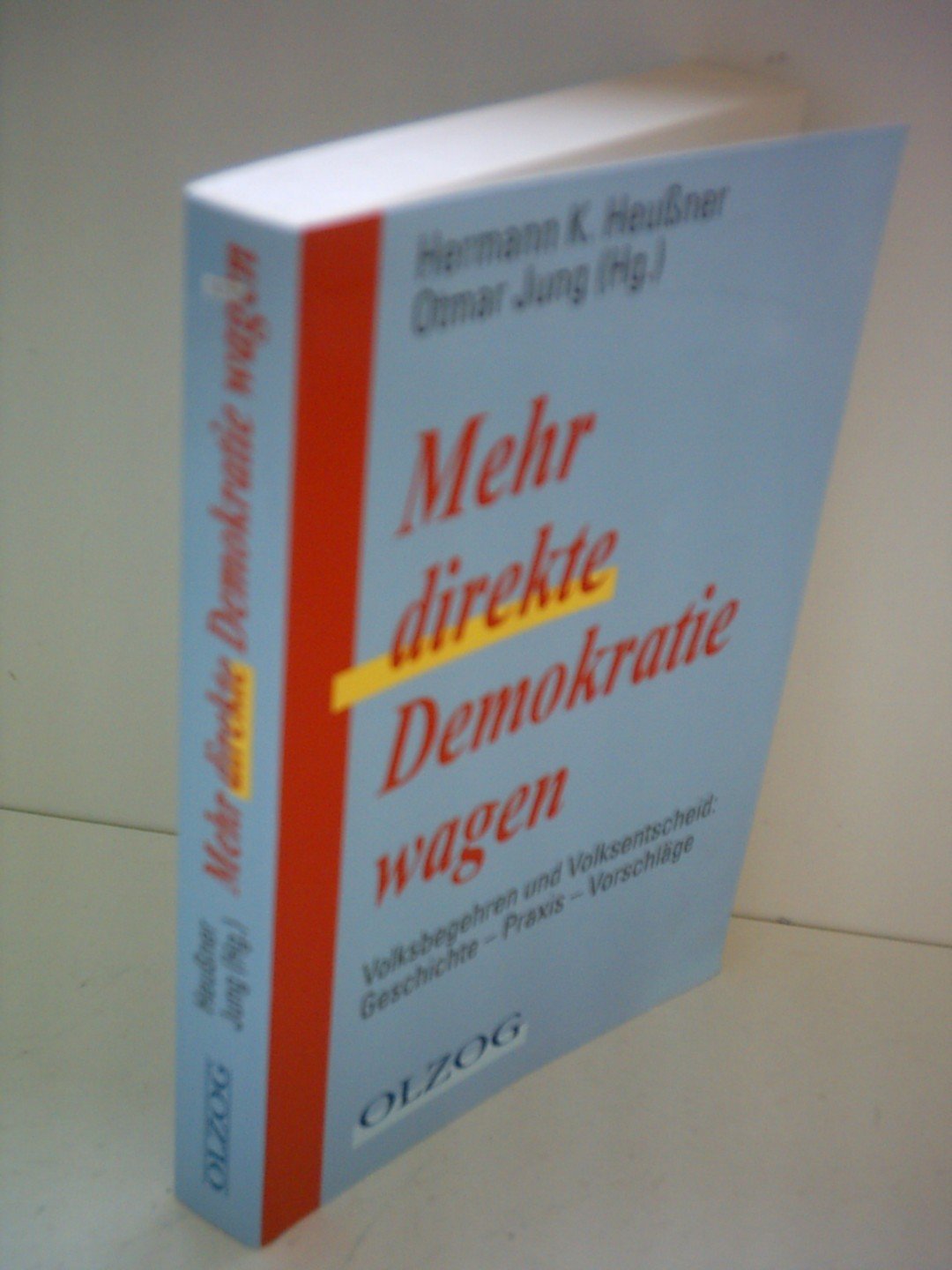 Mehr direkte Demokratie wagen Memories