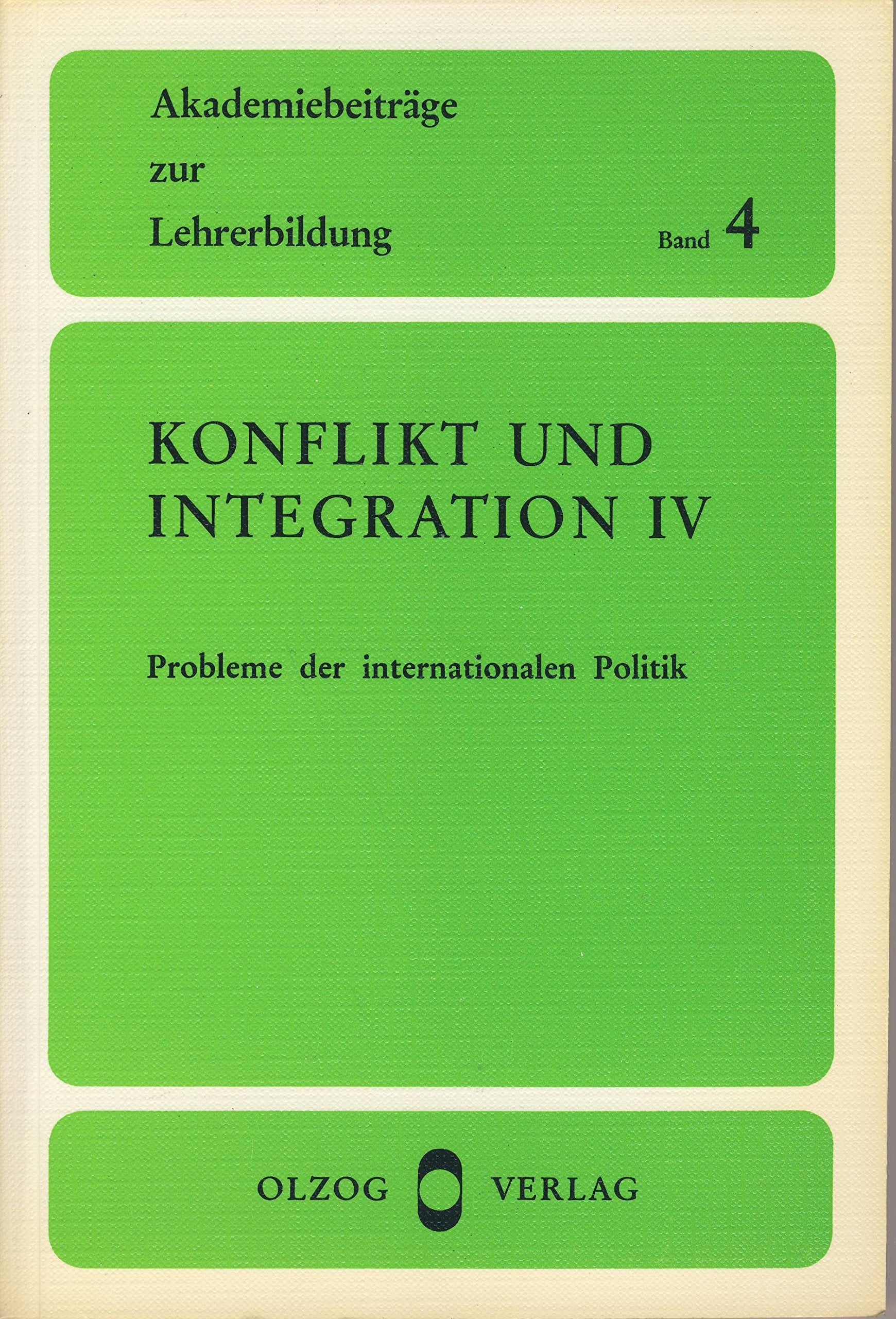Probleme der internationalen Politik: Ein Fortbildungsprogramm f. Sozialkundelehrer Books