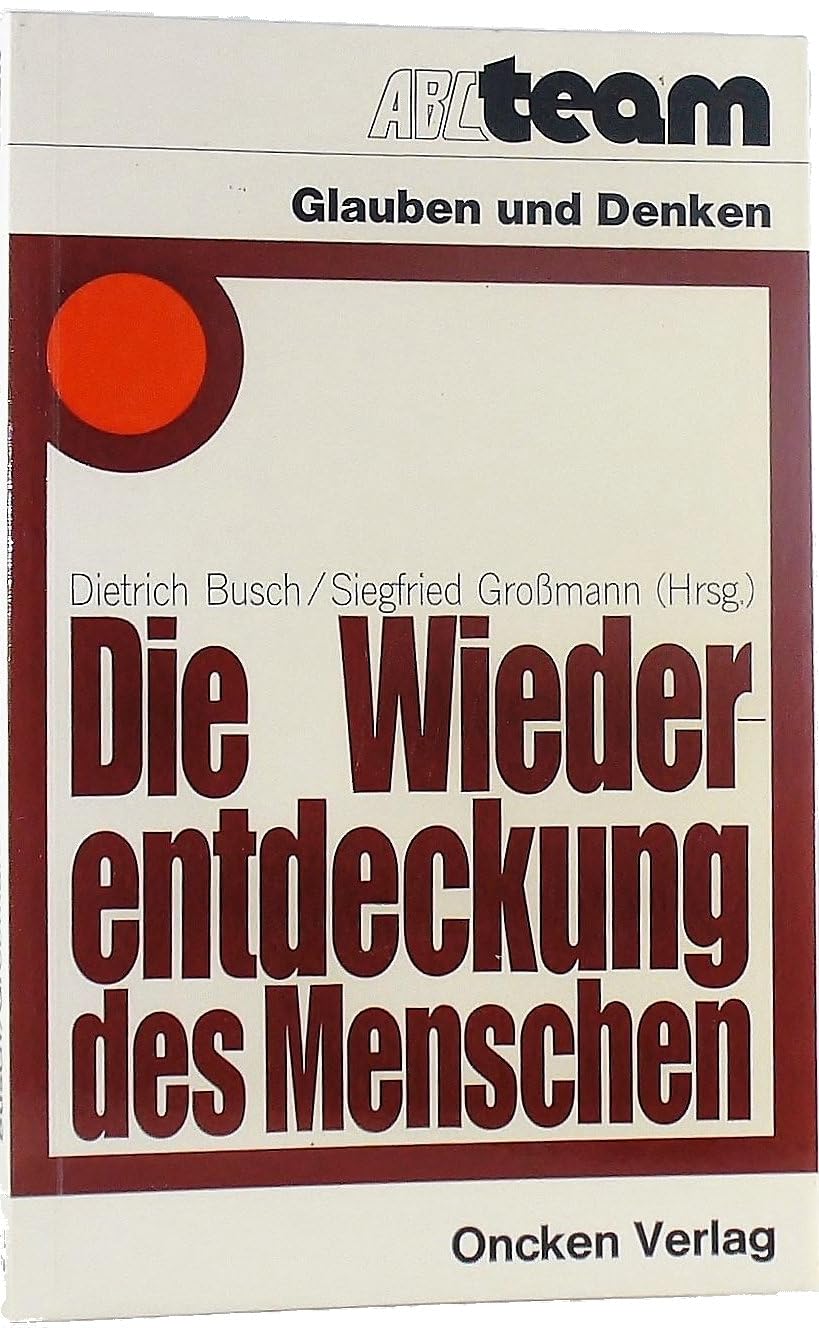 Die Wiederentdeckung des Menschen Books