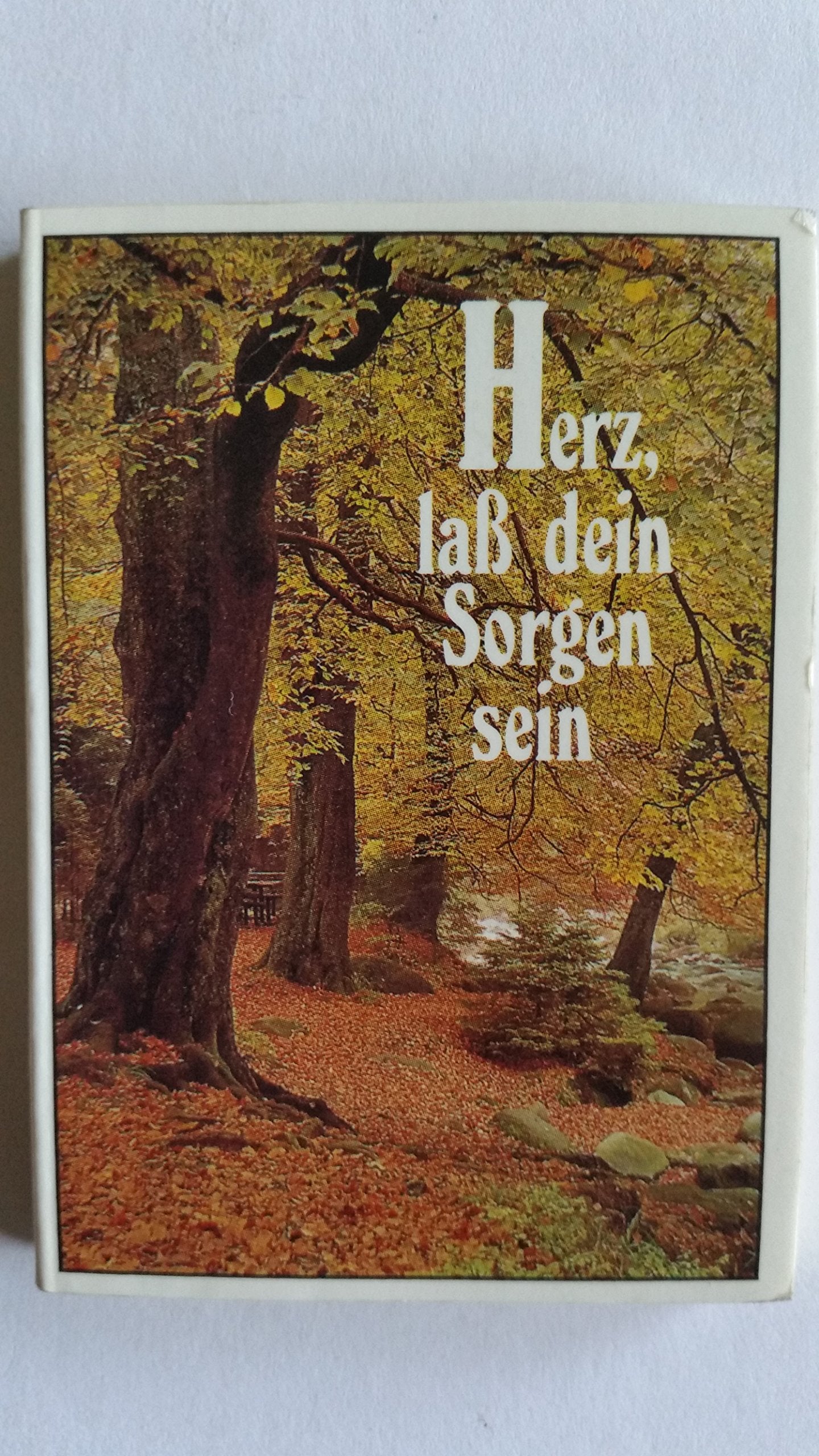 Herz, lass dein Sorgen sein (Oncken Mini Bücher) Books