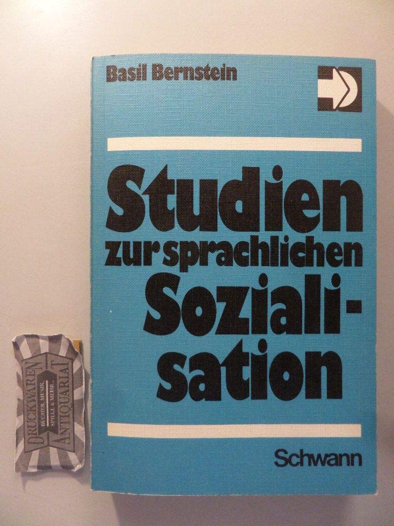 Studien zur sprachlichen Sozialisation. General education Books