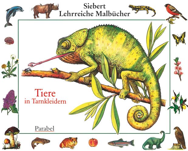 Tiere in Tarnkleidern: Malbuch (Siebert Lehrreiche Malbücher) Non-fiction