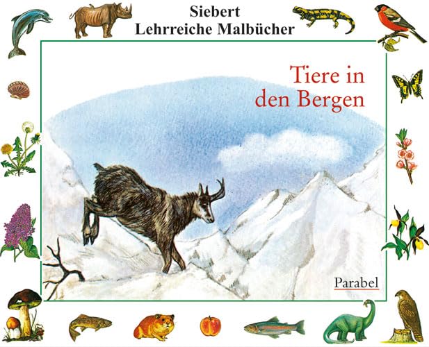 Tiere in den Bergen: Malbuch (Siebert Lehrreiche Malbücher) Non-fiction