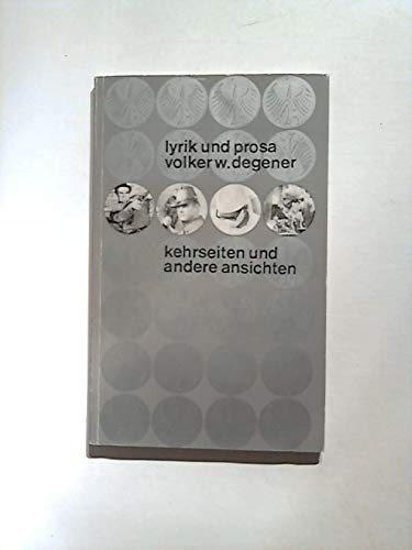 Kehrseiten und andere Ansichten. Lyrik und Prosa, Anstöße III. book