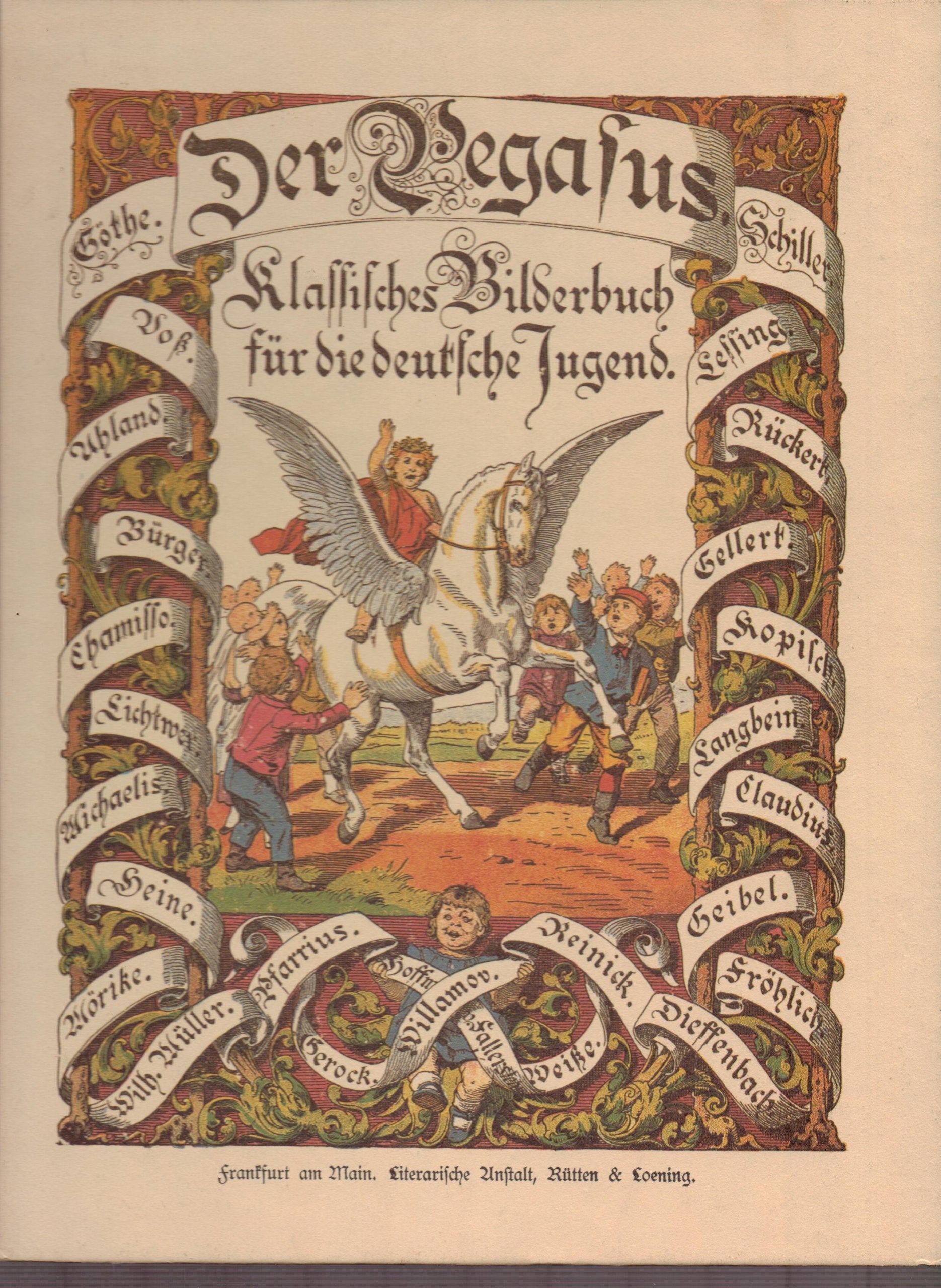 Der Pegasus: Klassisches Bilderbuch für die deutsche Jugend Books
