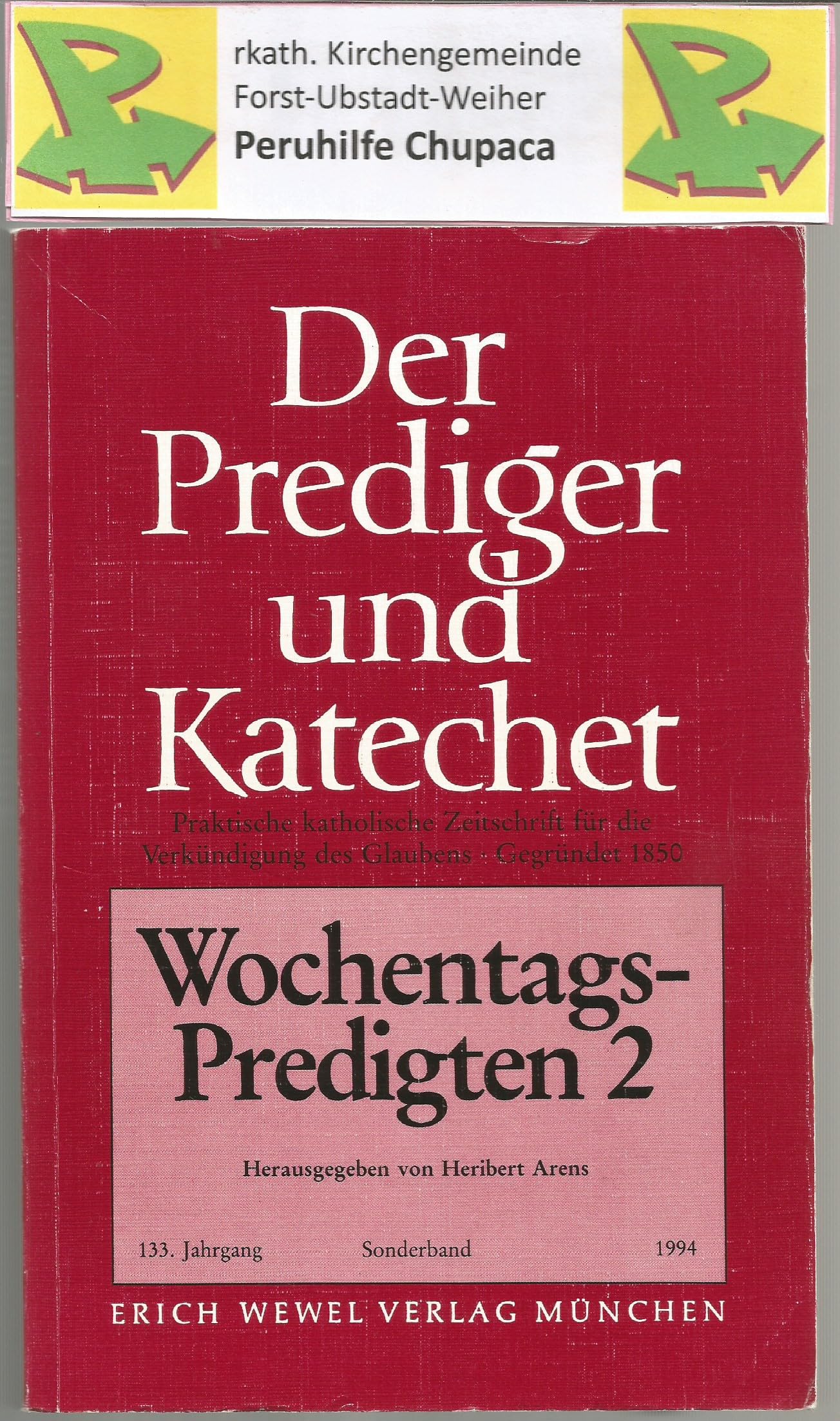 Wochentagspredigten Film, Art & Culture