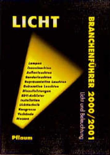 Product Image: Licht Branchenführer, 2000/2001 (Licht und Beleuchtung)