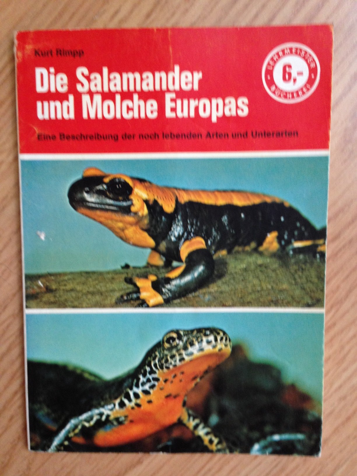 Die Salamander und Molche Europas Natural Sciences