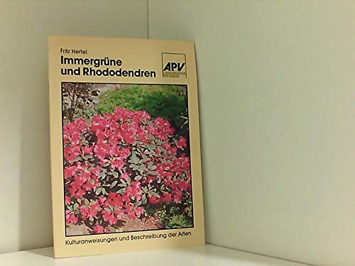 Immergrüne und Rhododendren Natural Sciences